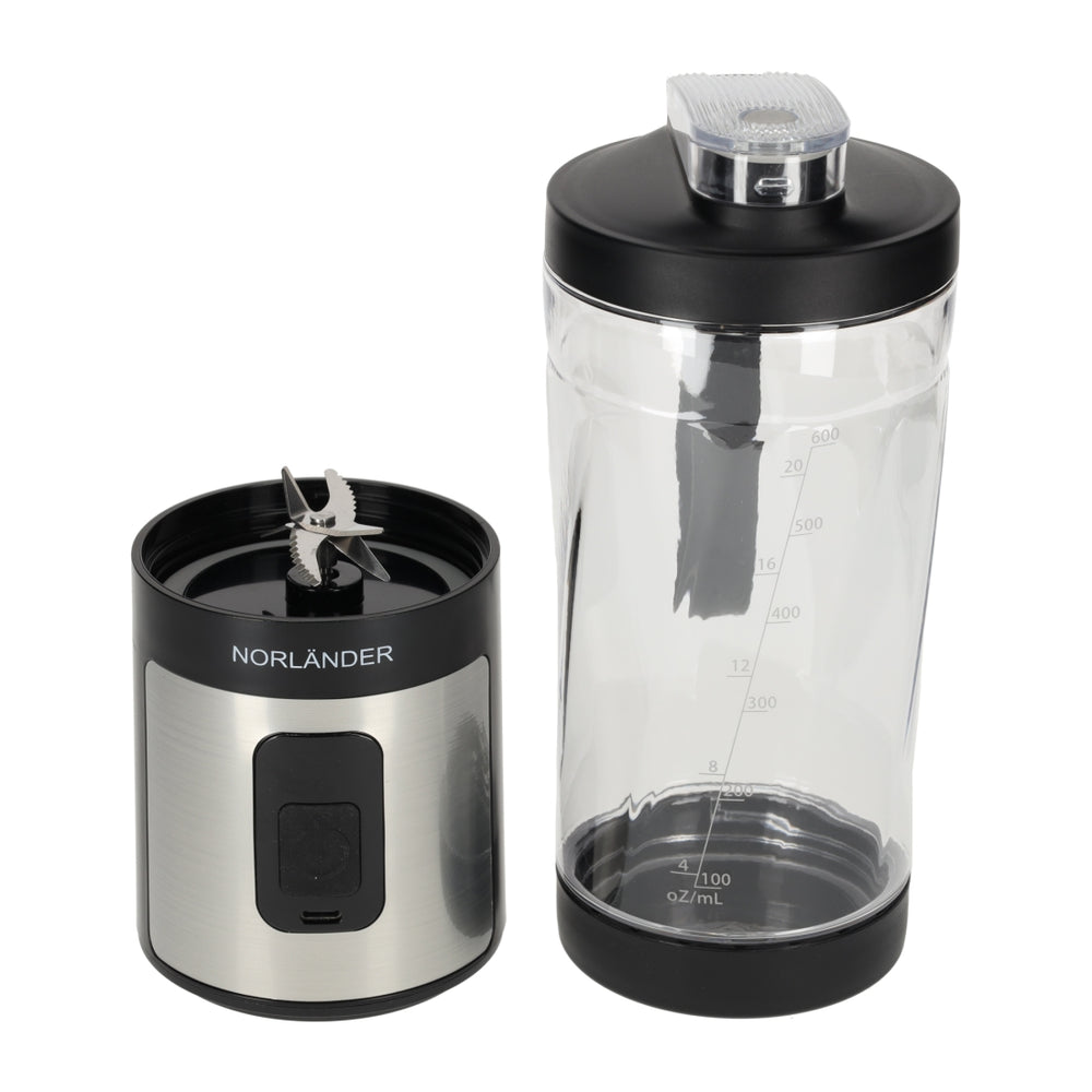 On The Go Blender Zwart van NORLÄNDER, productfoto 4