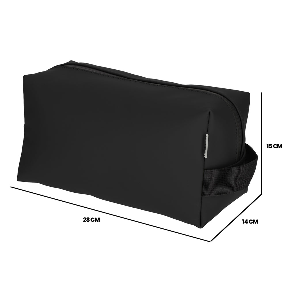 Dull PU Toilettas 2.0 Zwart van NORLÄNDER, productfoto 4