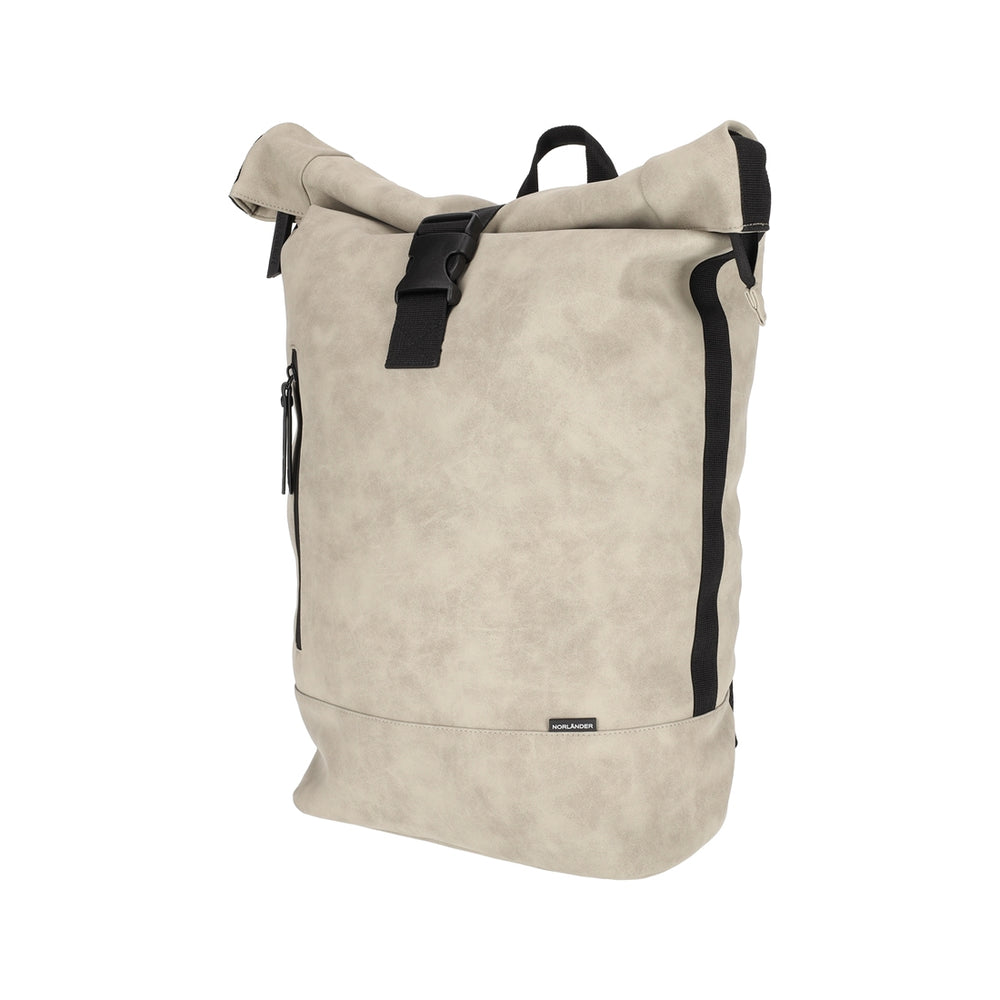 Nubuck Rol Rugtas Taupe van NORLÄNDER