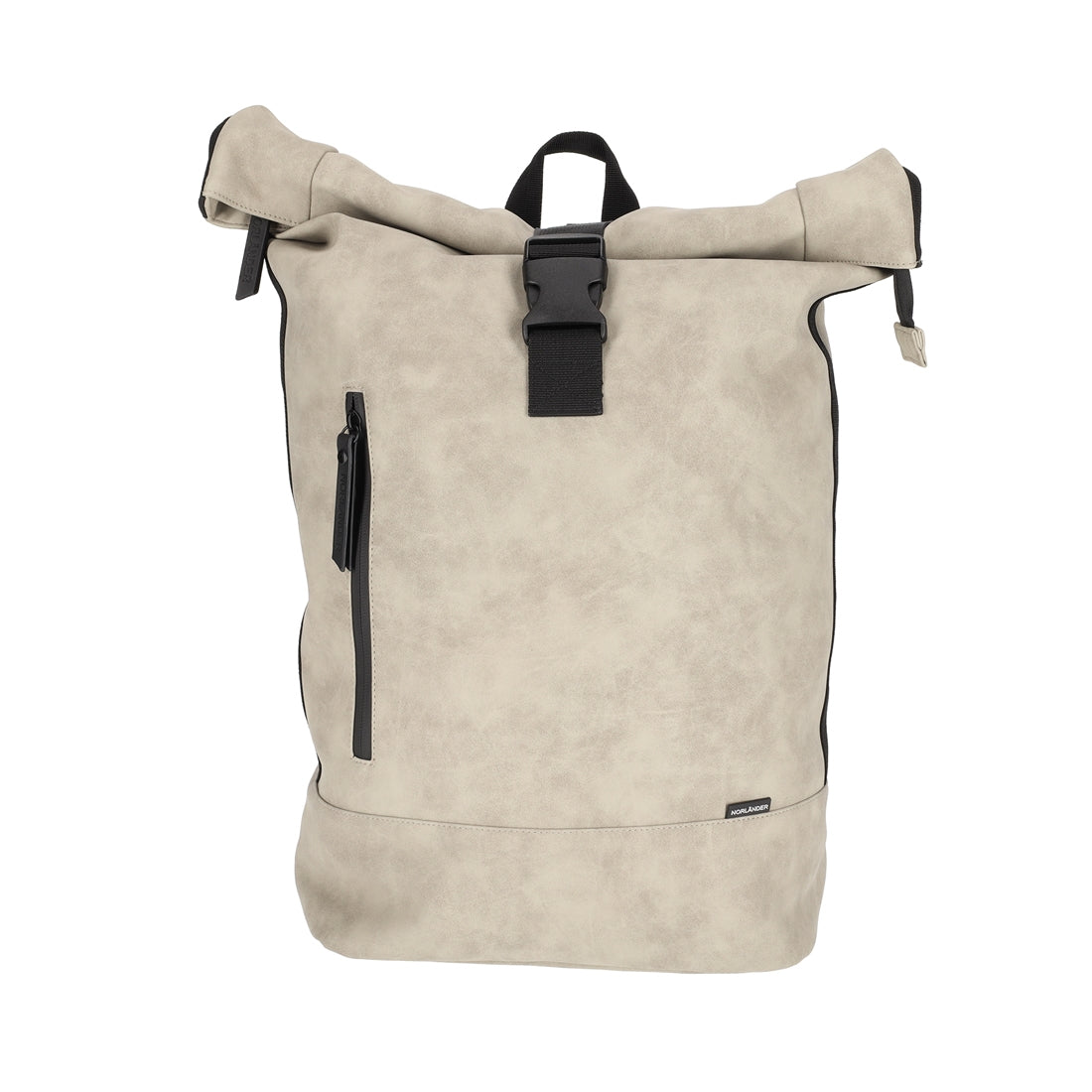 Nubuck Rol Rugtas Taupe van NORLÄNDER, productfoto 3