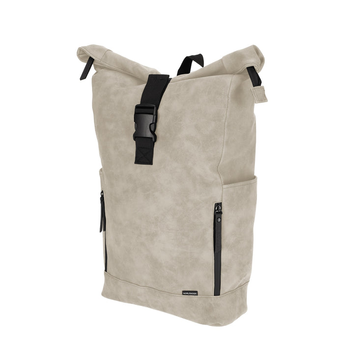 Nubuck Fiets Rugtas Taupe – NORLÄNDER