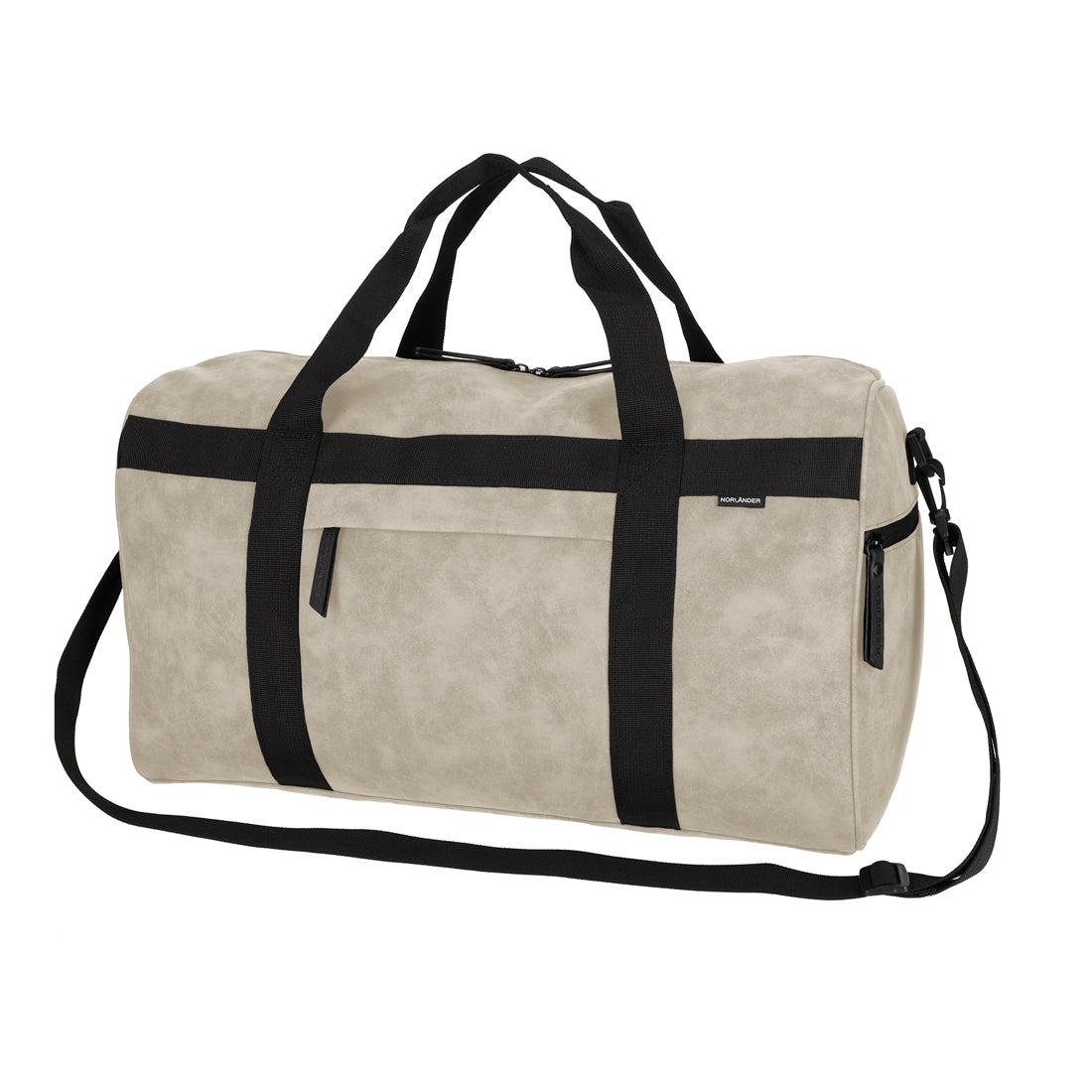 Nubuck Sporttas Taupe van NORLÄNDER, productfoto 2
