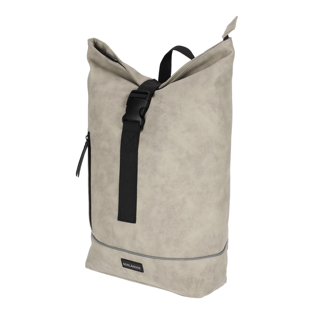 Nubuck Urban Rugtas Taupe van NORLÄNDER