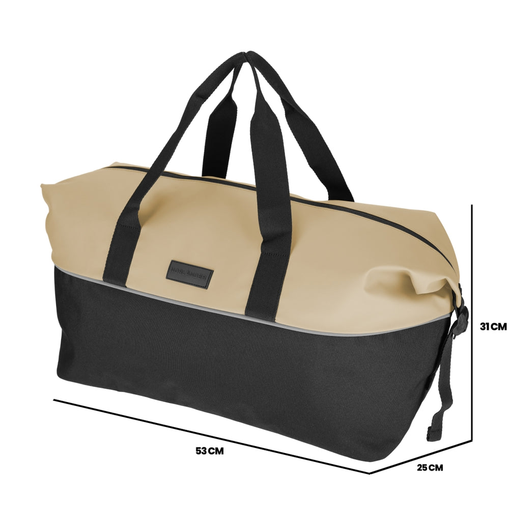 Weekendtas Voldby Taupe van NORLÄNDER, productfoto 5