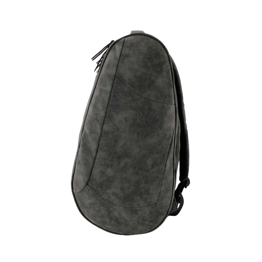 Nubuck Padel Rugtas Grijs van NORLÄNDER, productfoto 3