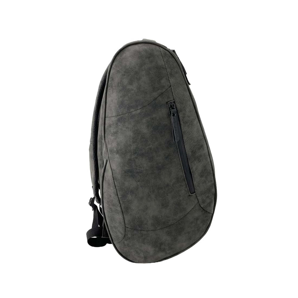 Nubuck Padel Rugtas Grijs van NORLÄNDER, productfoto 6