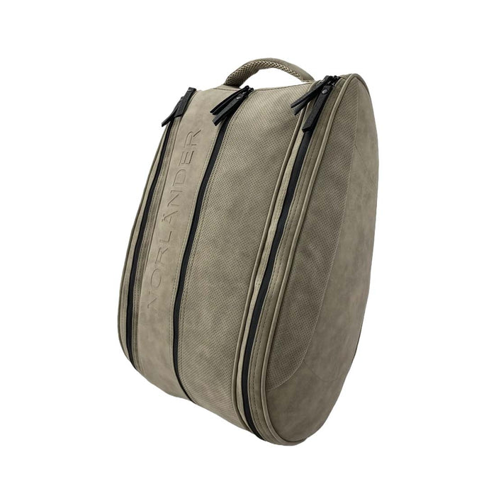 Nubuck Padel Rugtas Taupe – NORLÄNDER