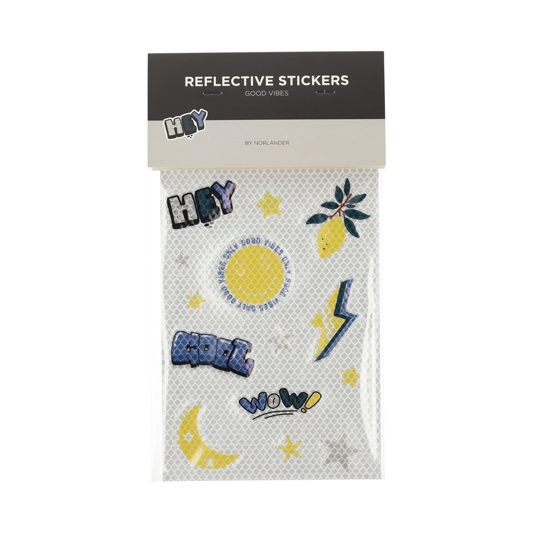 Reflecterende Stickers Good Vibes van NORLÄNDER
