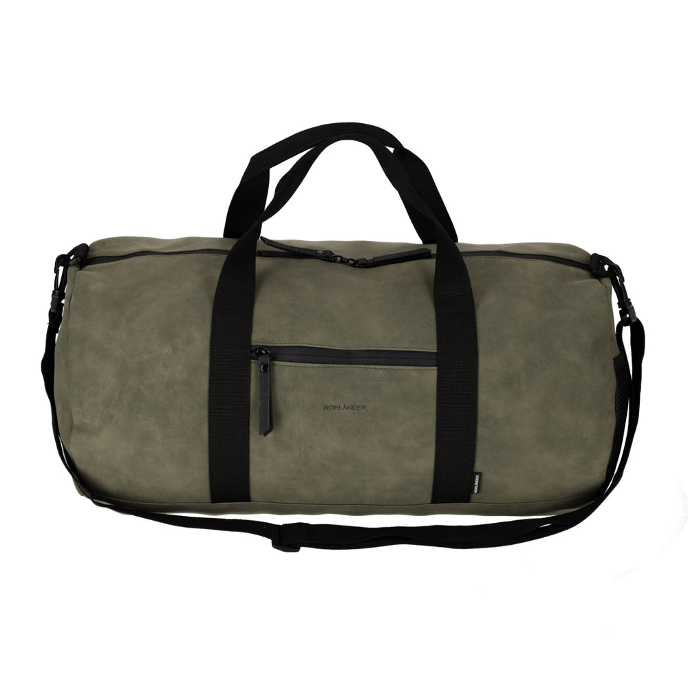 Nubuck Duffeltas Groen van NORLÄNDER, productfoto 3