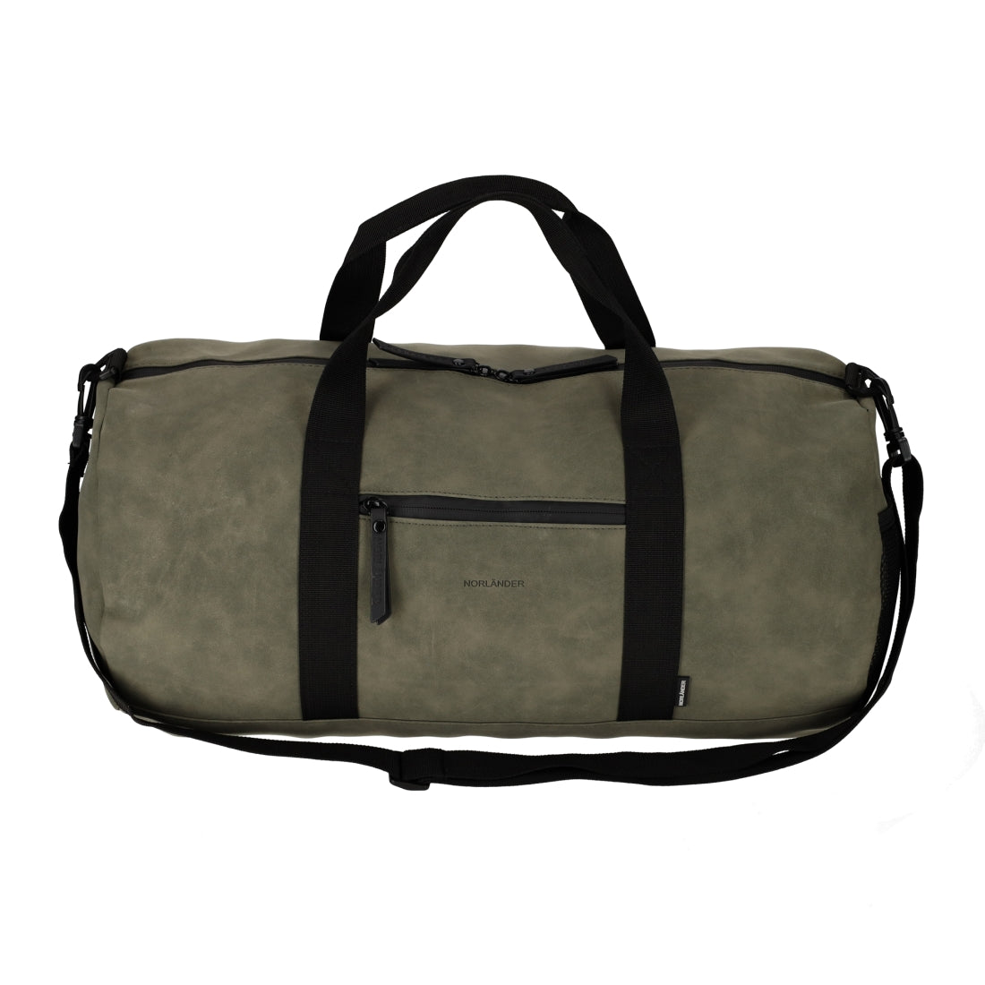 Nubuck Duffeltas Groen van NORLÄNDER, productfoto 3