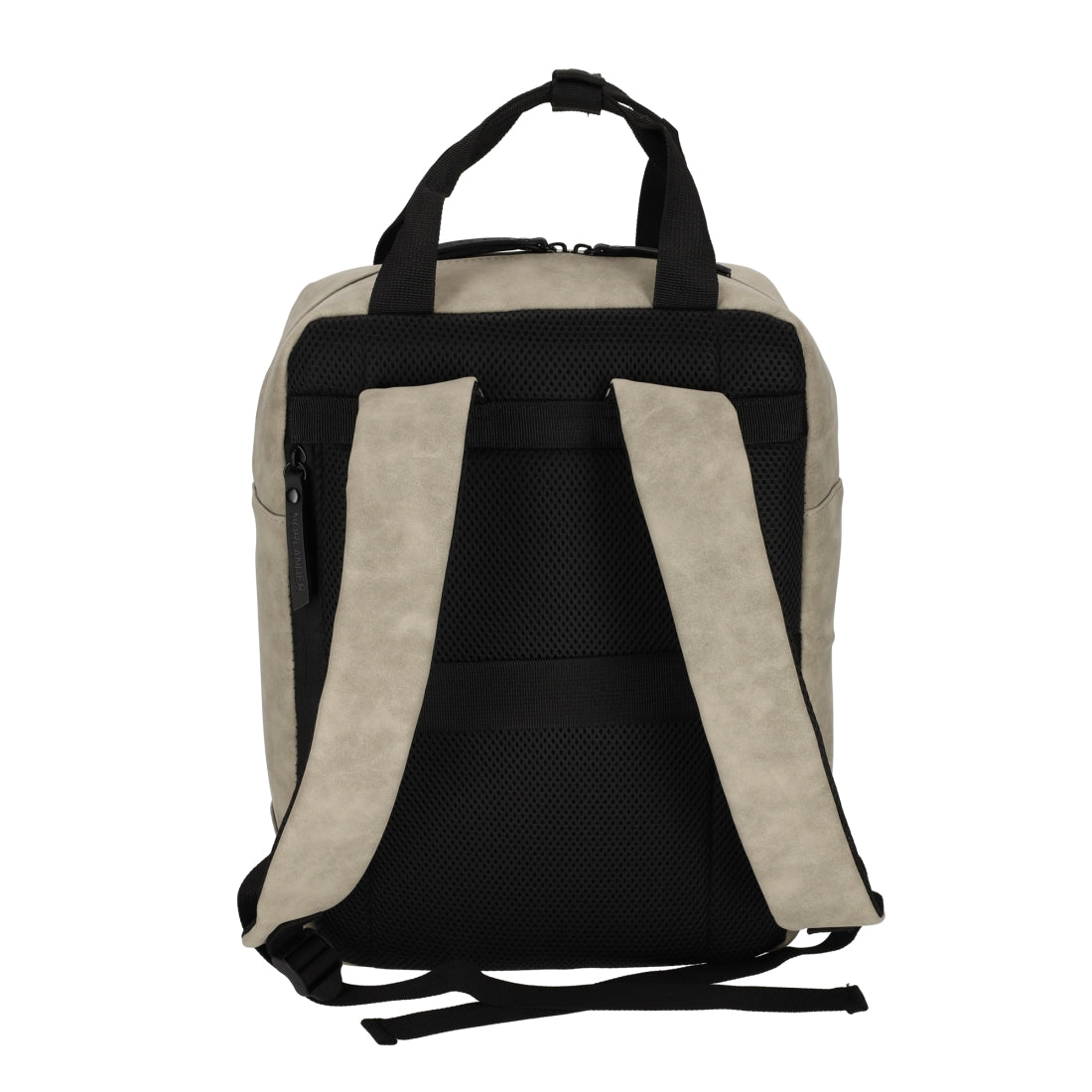 Nubuck Rugtas Taupe van NORLÄNDER, productfoto 3