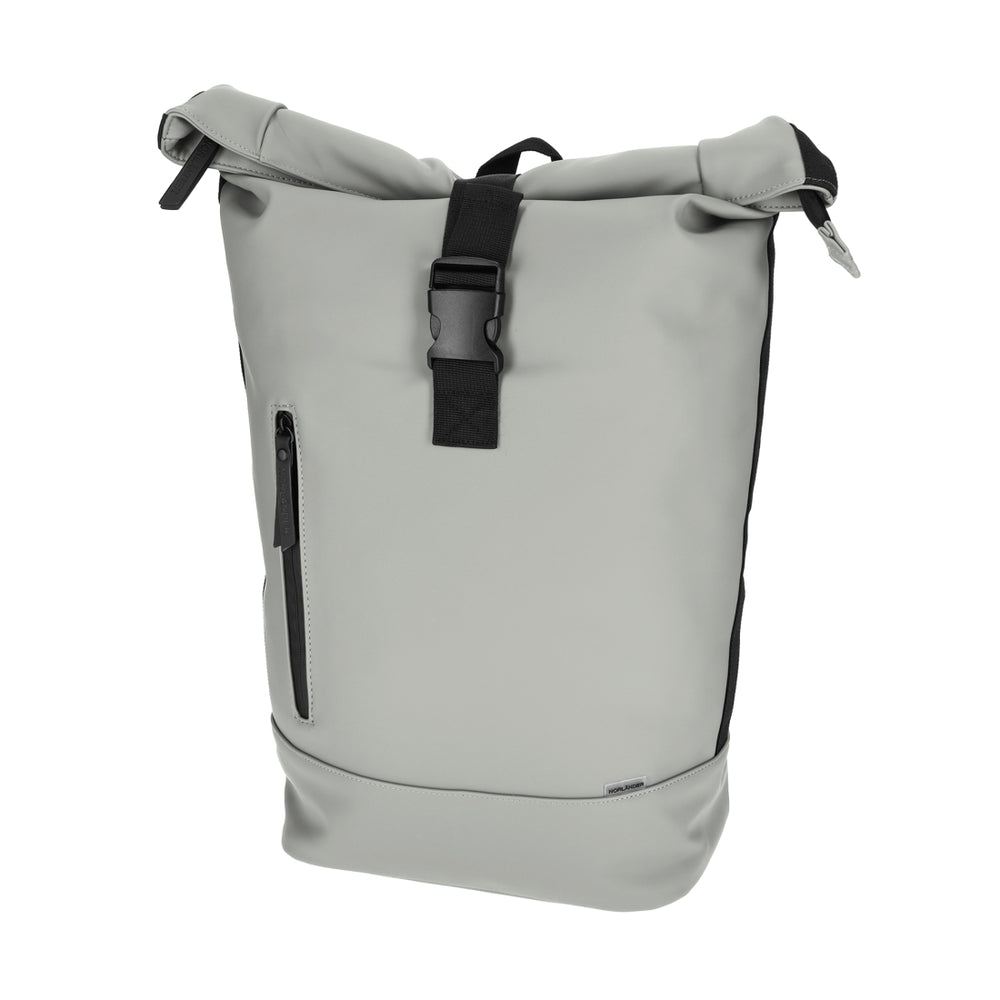 Dull PU Rol Rugtas 2.0 Grijs van NORLÄNDER, productfoto 2