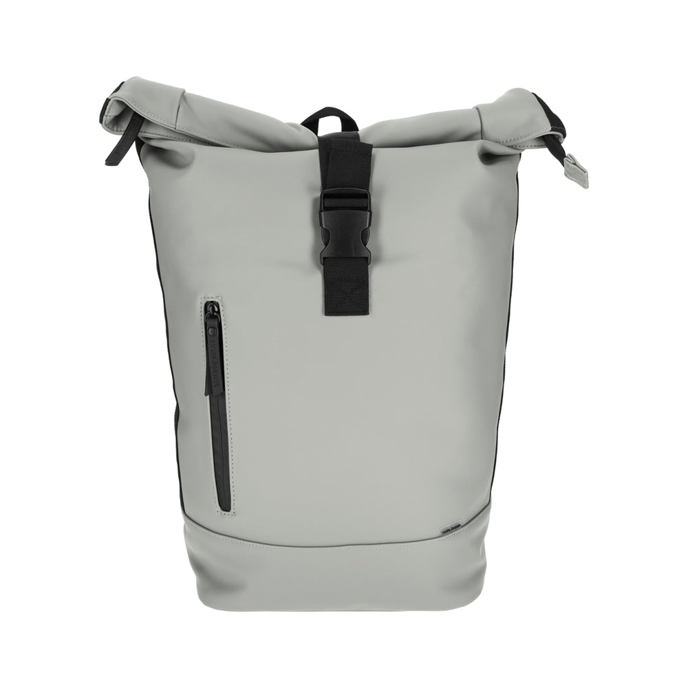 Dull PU Rol Rugtas 2.0 Grijs van NORLÄNDER, productfoto 3