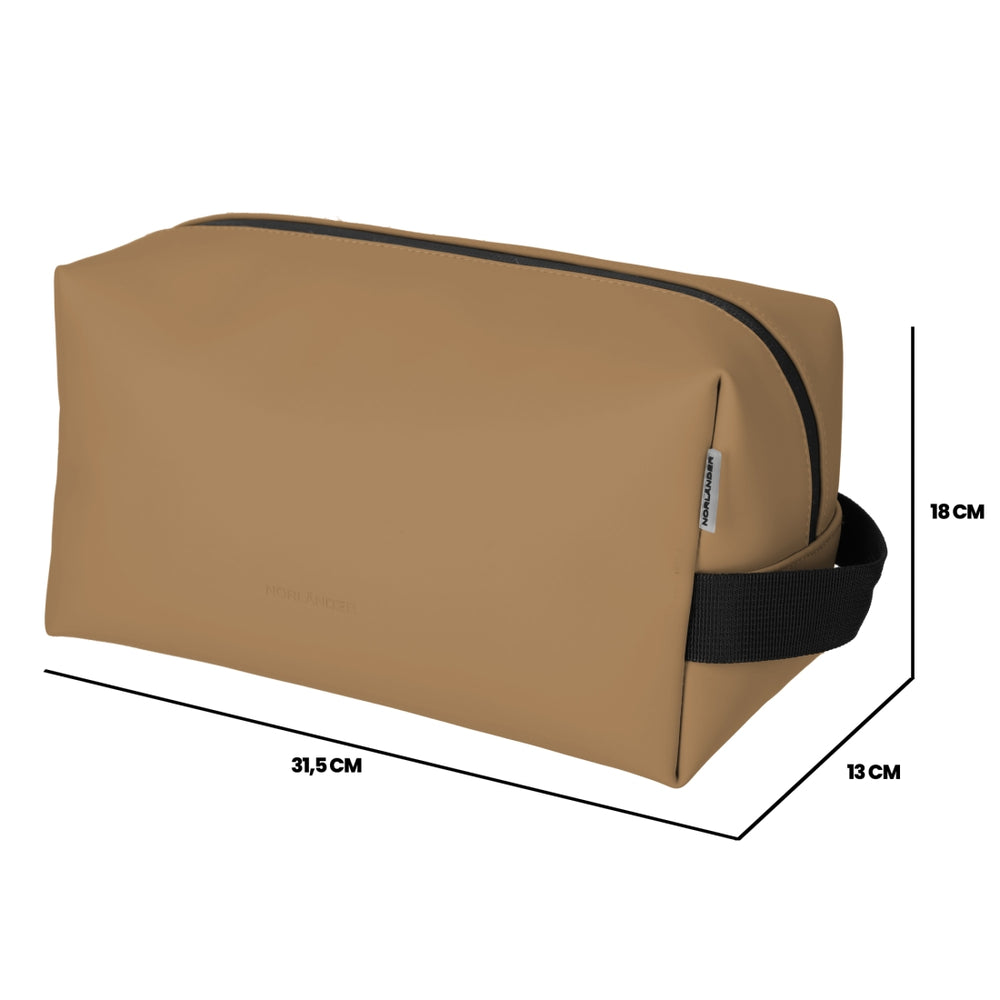 Dull PU Toilettas 2.0 Bruin van NORLÄNDER, productfoto 5