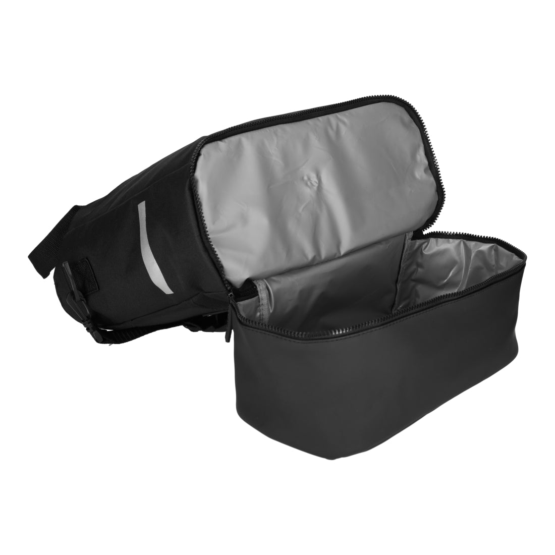 S.G. Fiets Shopper Met Koelvak RPET Zwart van NORLÄNDER, productfoto 5