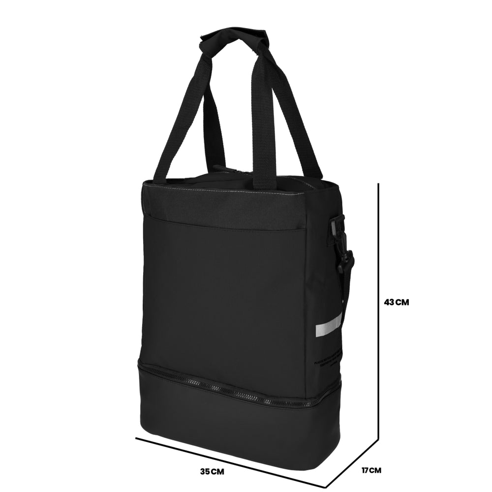 S.G. Fiets Shopper Met Koelvak RPET Zwart van NORLÄNDER, productfoto 7