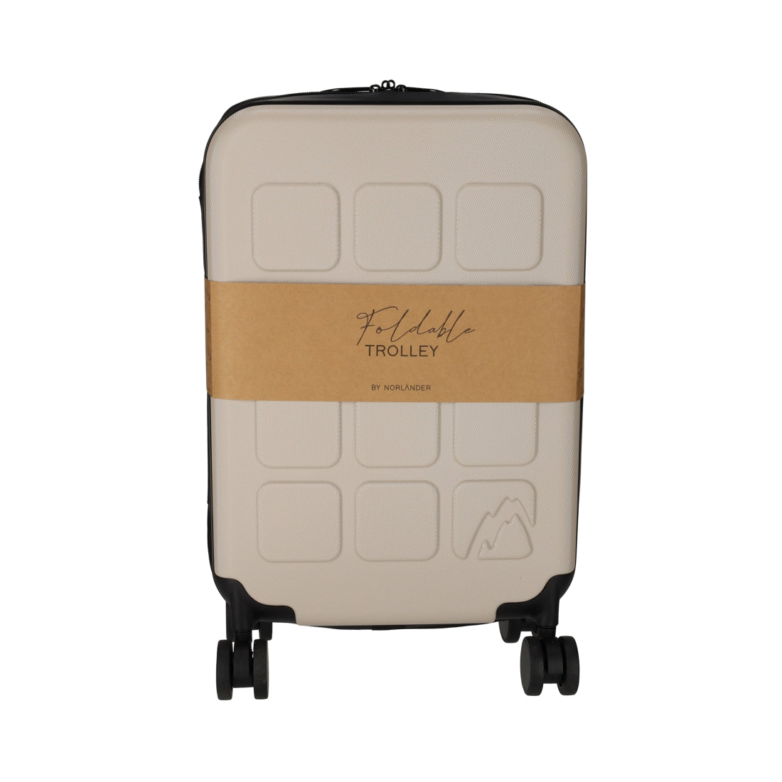 Opvouwbare Trolley Taupe van NORLÄNDER, productfoto 11