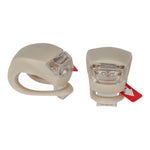 LED Fietslampen Taupe, set van 2 van NORLÄNDER