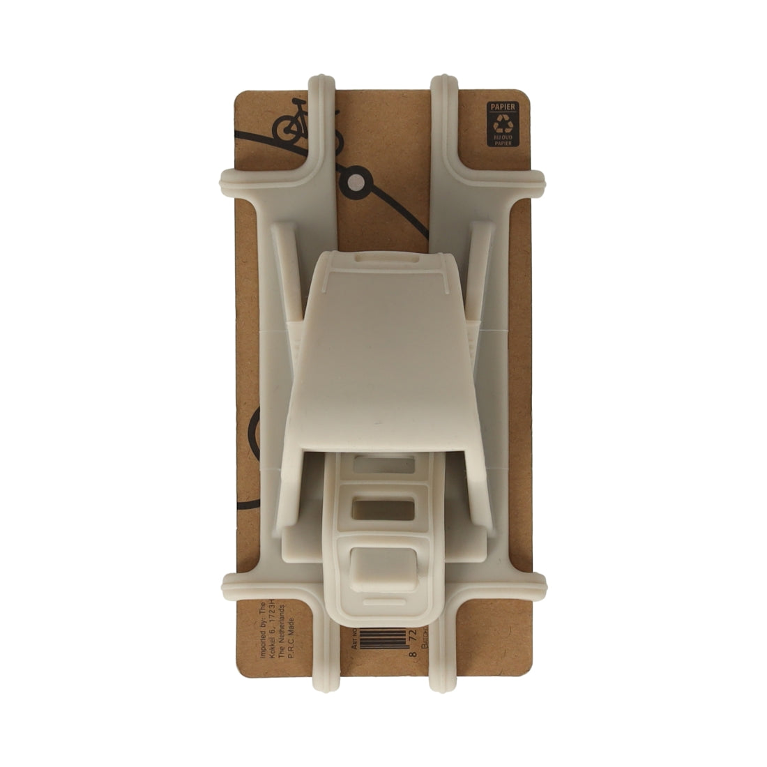 Fiets Telefoonhouder Taupe van NORLÄNDER, productfoto 4