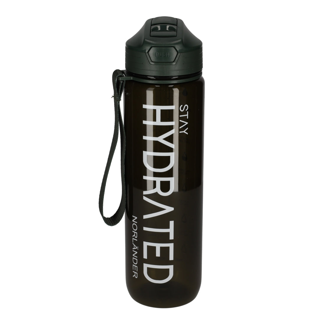Waterfles Hydrated Groen van NORLÄNDER, productfoto 2