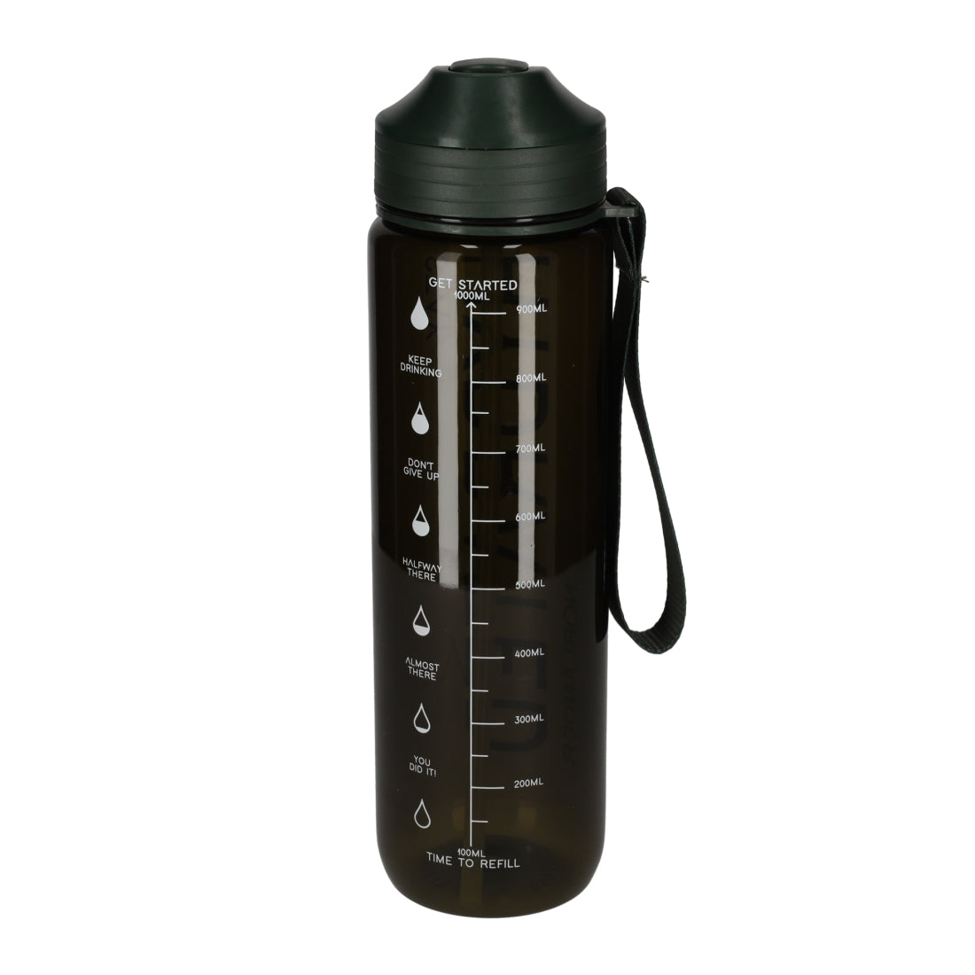 Waterfles Hydrated Groen van NORLÄNDER, productfoto 3