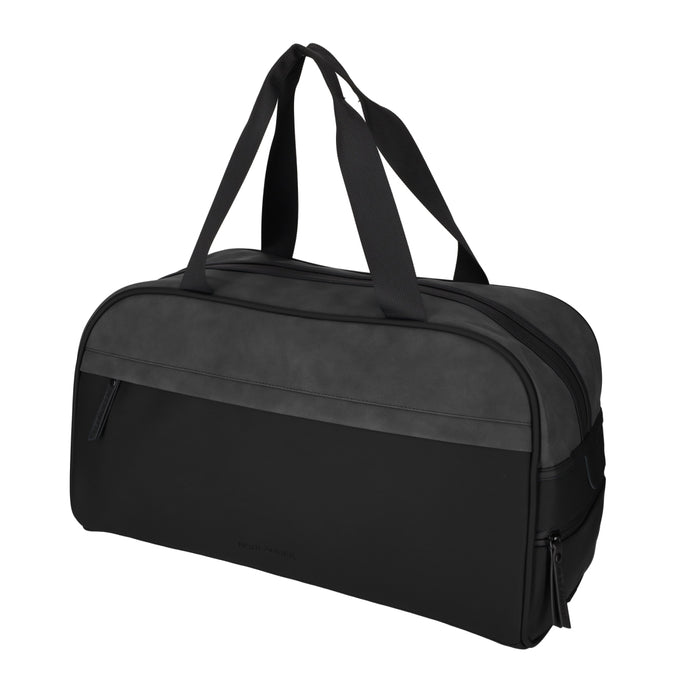 PU Retro Sporttas Napolitana Zwart – NORLÄNDER
