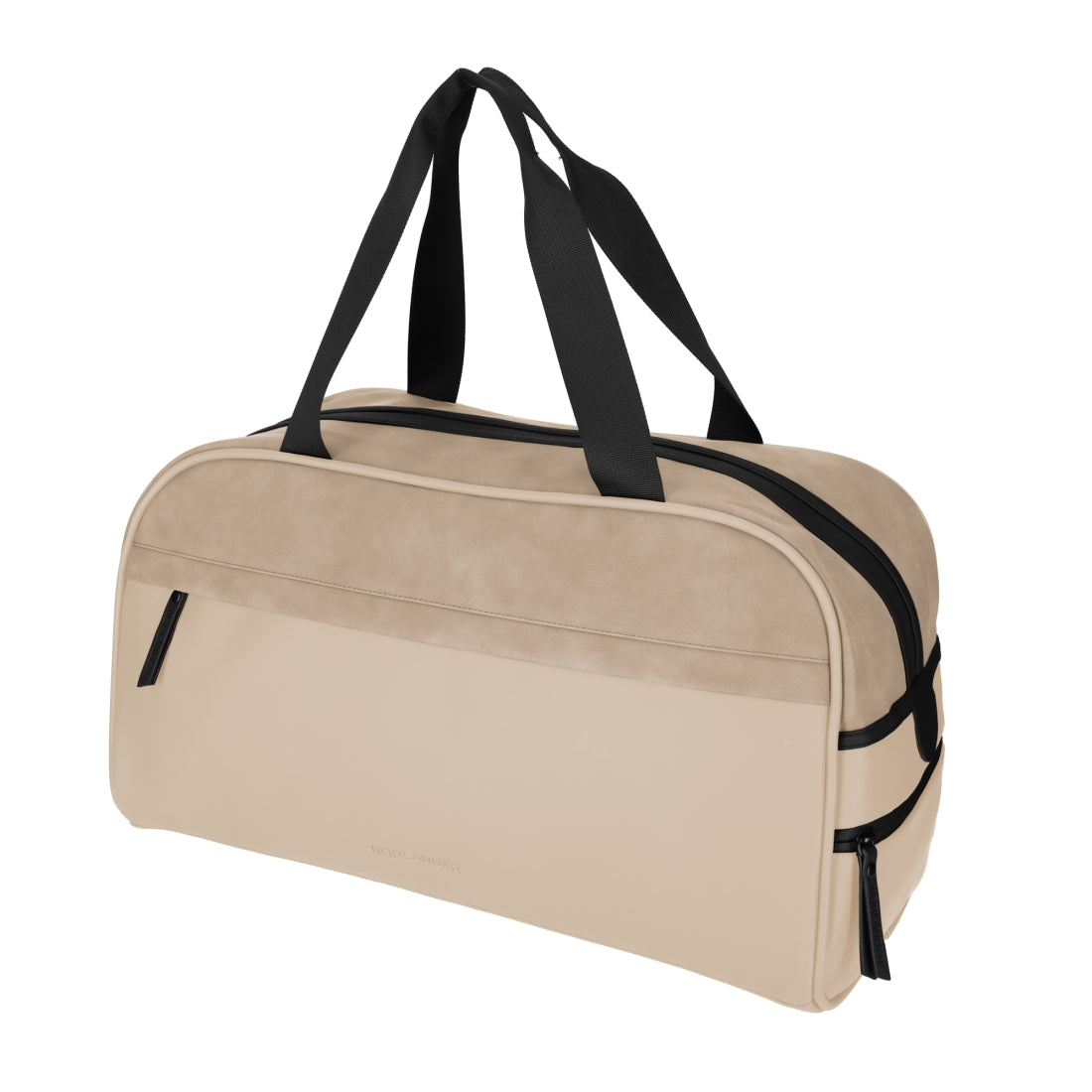 PU Retro Sporttas Napolitana Taupe van NORLÄNDER