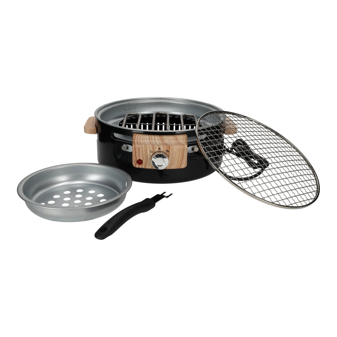 Hybride BBQ Zwart van NORLÄNDER, productfoto 3