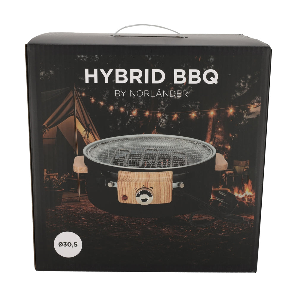 Hybride BBQ Zwart van NORLÄNDER, productfoto 7