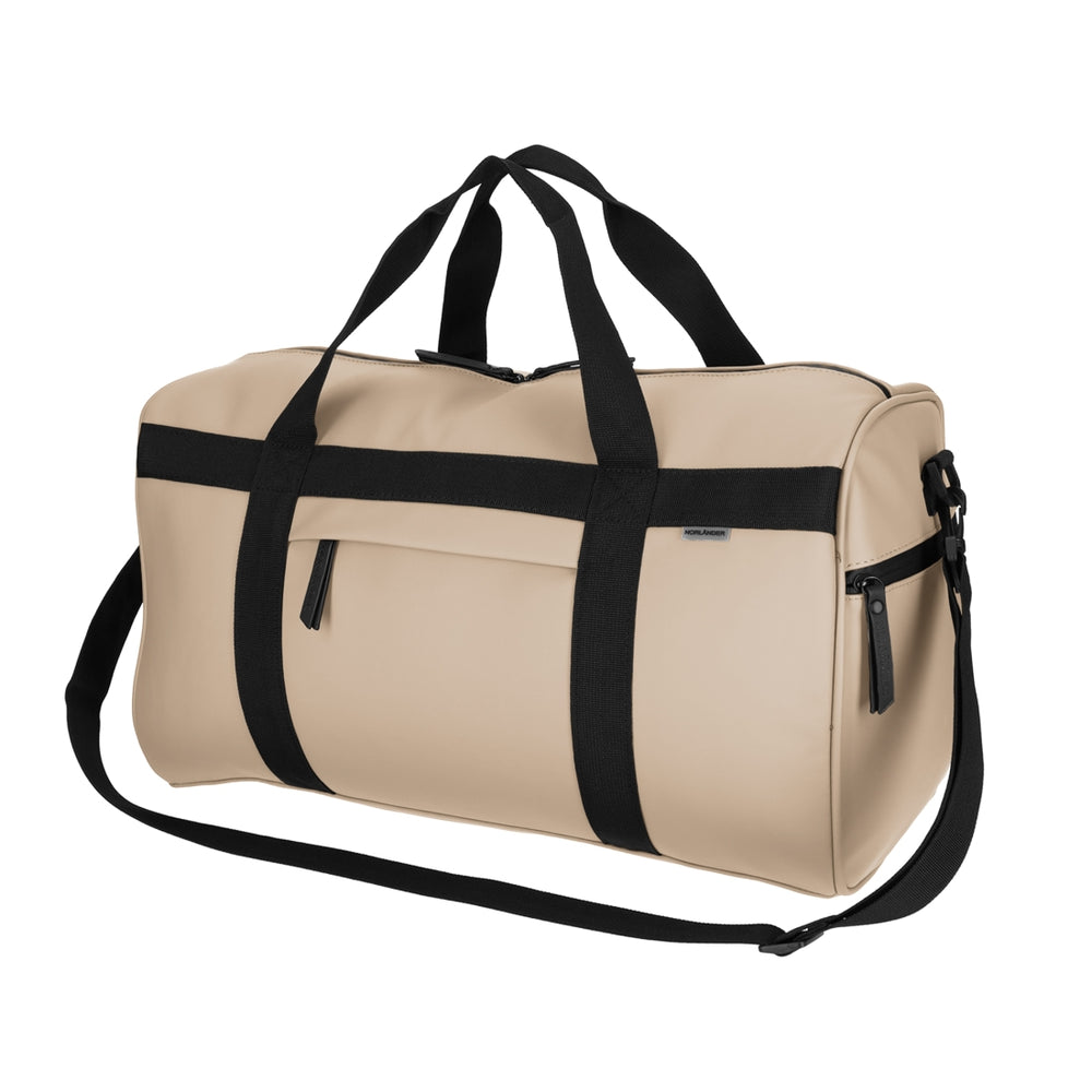 Dull PU Sporttas Eco Lining Taupe van NORLÄNDER