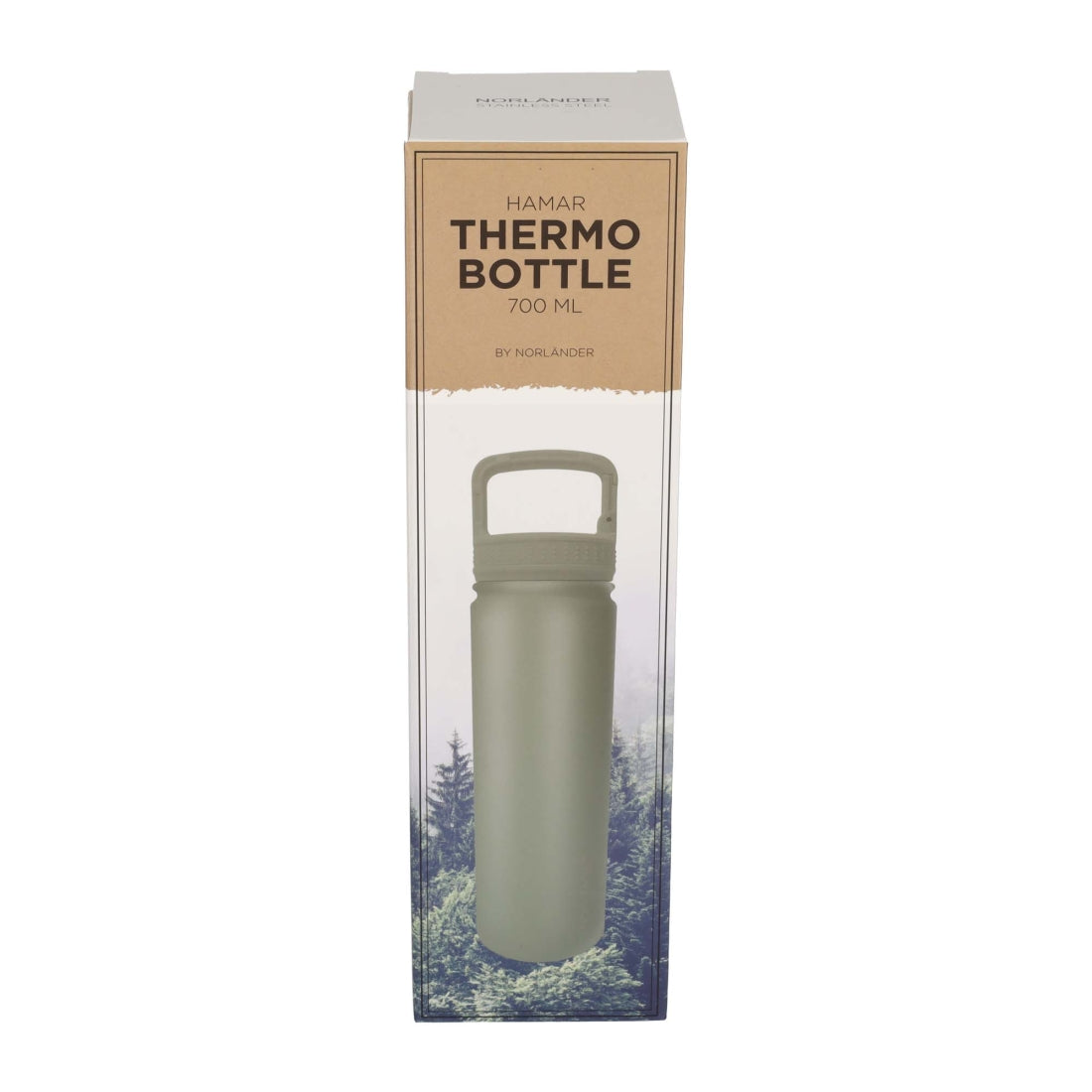 Thermofles Hamar 700ML Groen van NORLÄNDER, productfoto 4