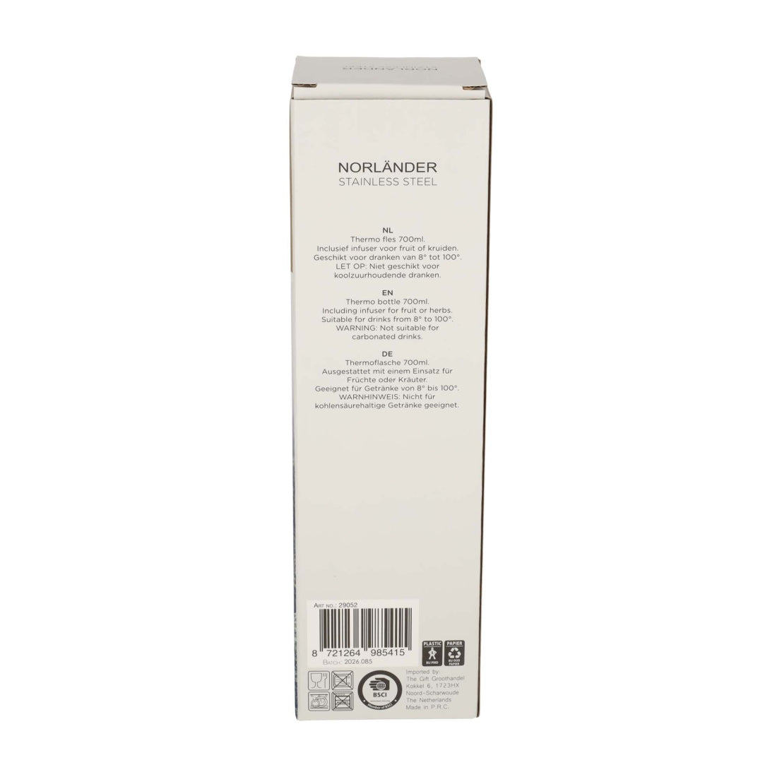 Thermofles Hamar 700ML Groen van NORLÄNDER, productfoto 6