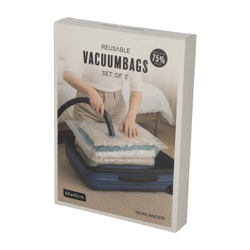 Vacuümzakken 60x40cm, set van 2 van NORLÄNDER, productfoto 3
