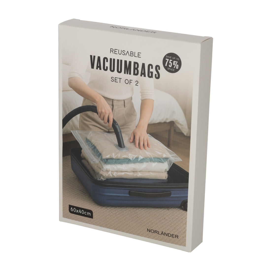 Vacuümzakken 60x40cm, set van 2 van NORLÄNDER, productfoto 3
