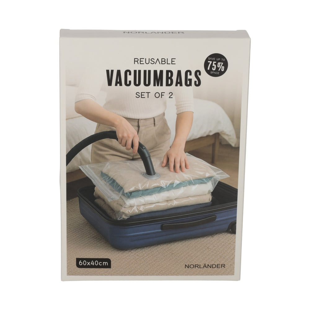 Vacuümzakken 60x40cm, set van 2 van NORLÄNDER, productfoto 4