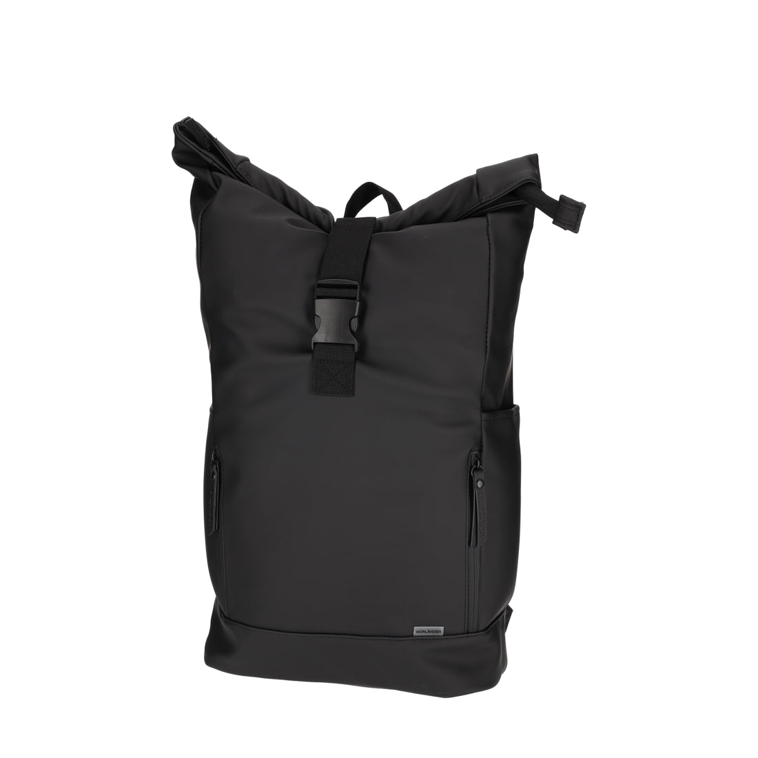 Dull PU Fiets Rugtas Eco Lining Zwart van NORLÄNDER, productfoto 2