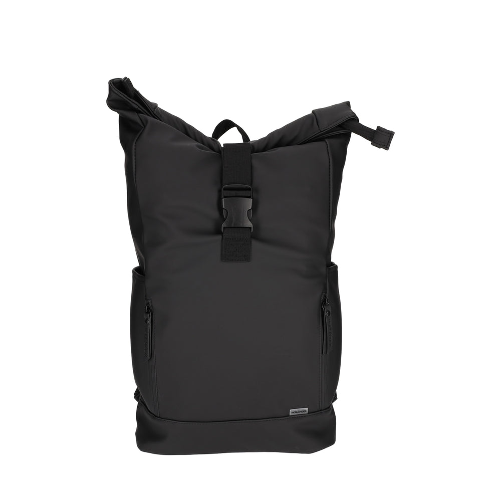 Dull PU Fiets Rugtas Eco Lining Zwart van NORLÄNDER, productfoto 3