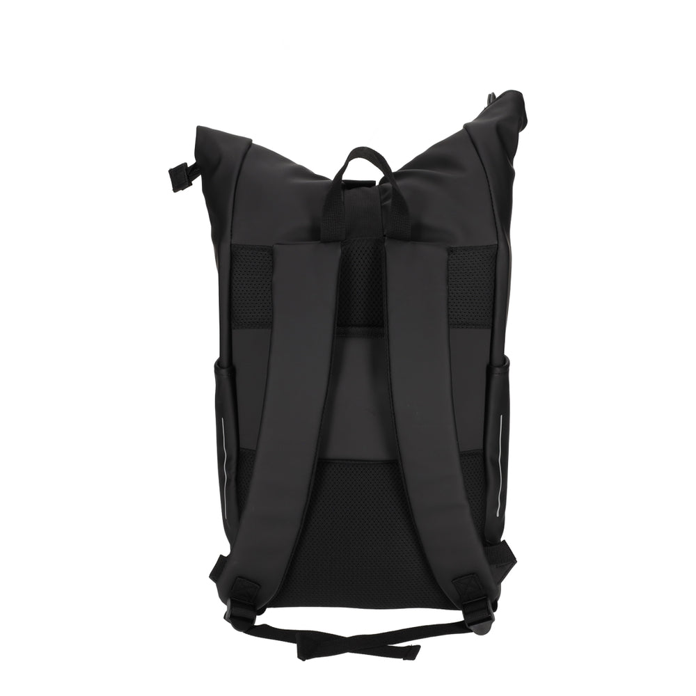 Dull PU Fiets Rugtas Eco Lining Zwart van NORLÄNDER, productfoto 4
