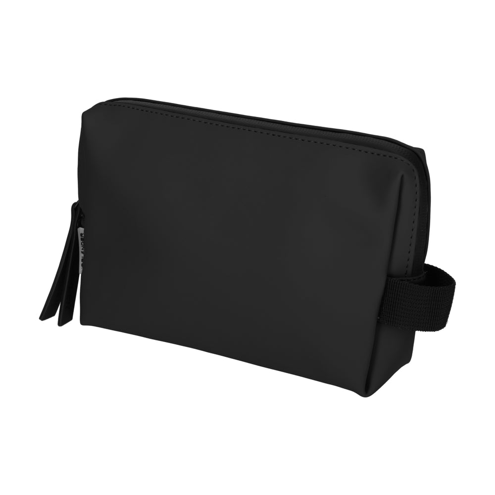 Dull PU Toilettas Met Reisset Eco Lining Zwart van NORLÄNDER