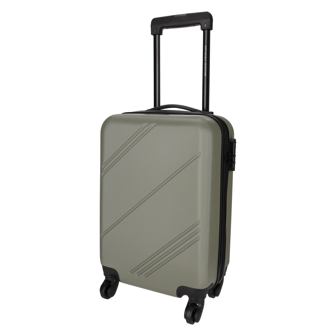 Travel Green Cabin Trolley RPET Groen van NORLÄNDER