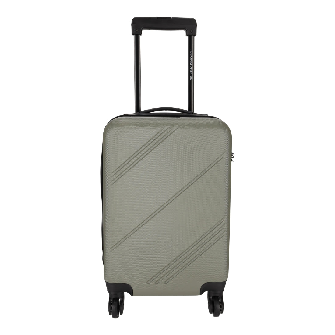 Travel Green Cabin Trolley RPET Groen van NORLÄNDER, productfoto 3