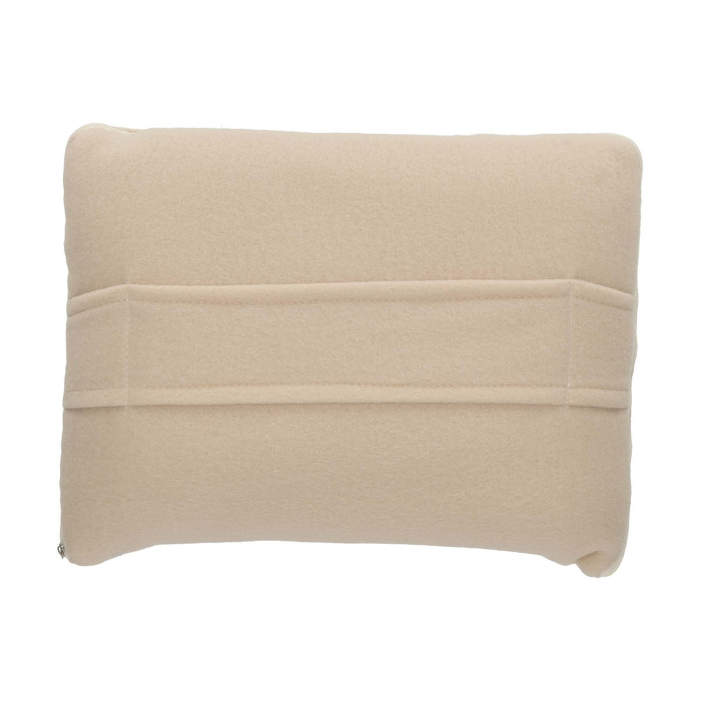 2-in-1 Reis Kussen/Deken Beige van NORLÄNDER, productfoto 5