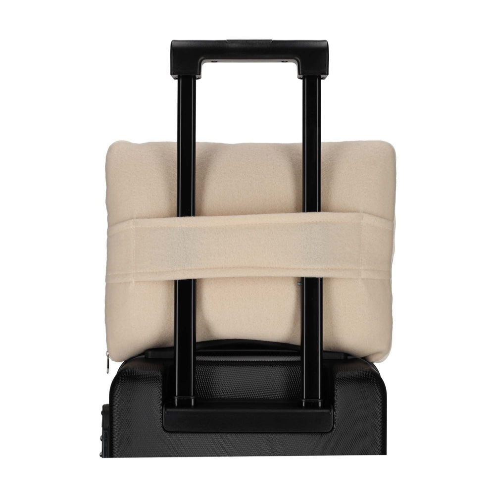 2-in-1 Reis Kussen/Deken Beige van NORLÄNDER, productfoto 6