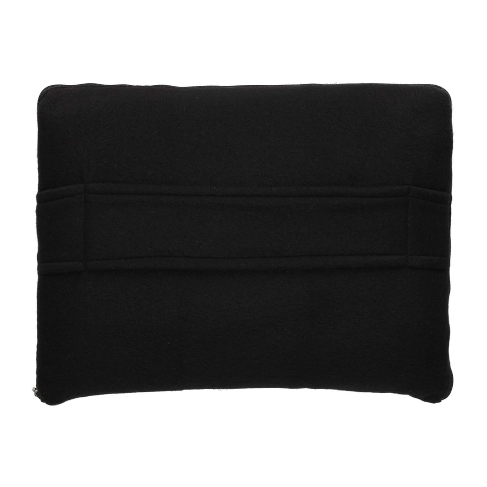 2-in-1 Reis Kussen/Deken Zwart van NORLÄNDER, productfoto 5