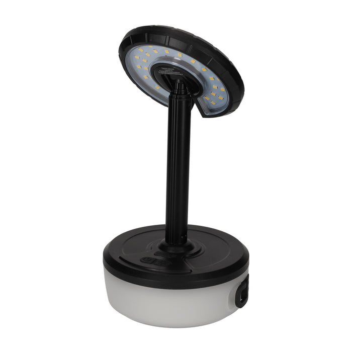 2-in-1 Uitschuifbare LED Lamp & Slinger Zwart – NORLÄNDER