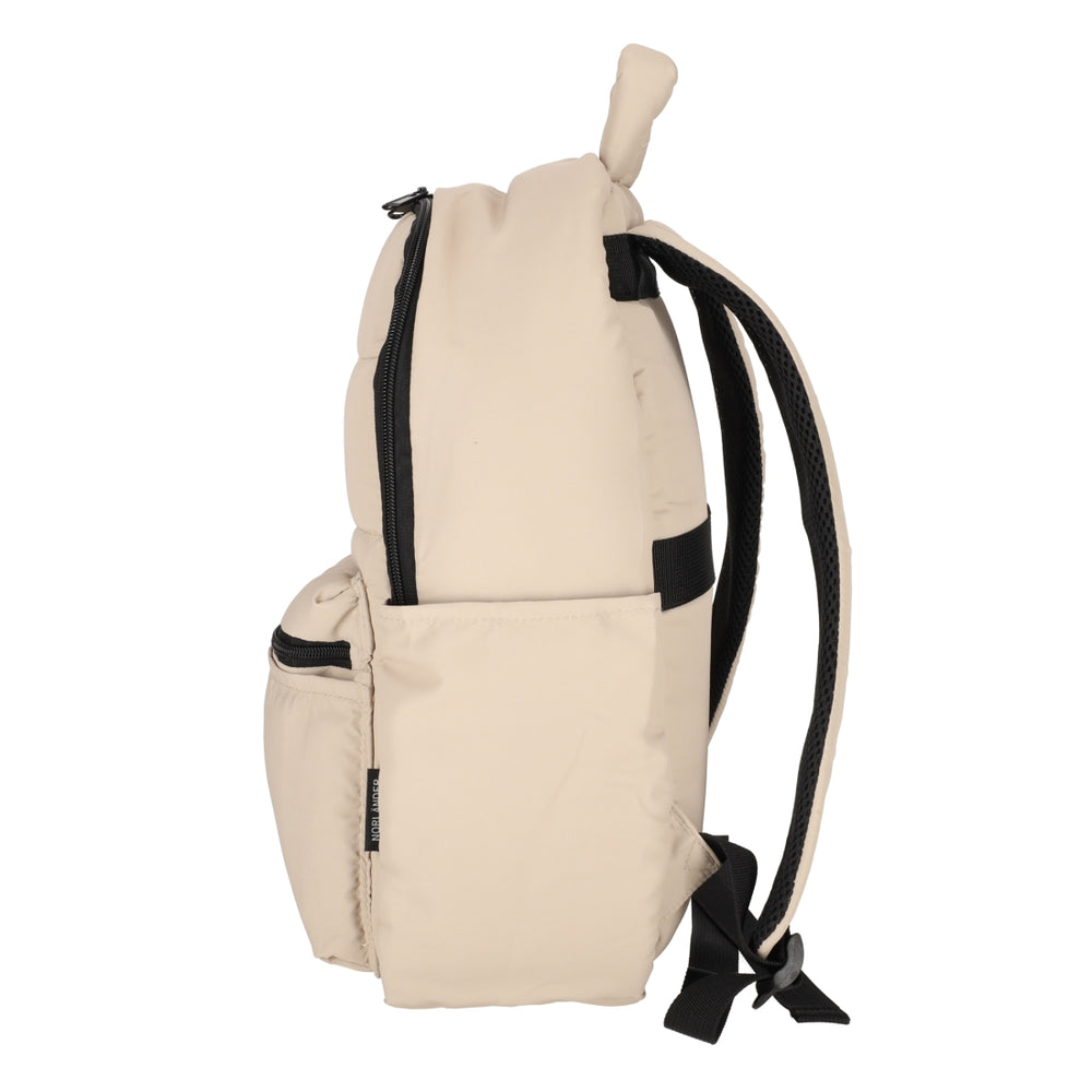 Padded Rugtas Taupe van NORLÄNDER, productfoto 4