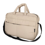 Padded Weekendtas Taupe van NORLÄNDER