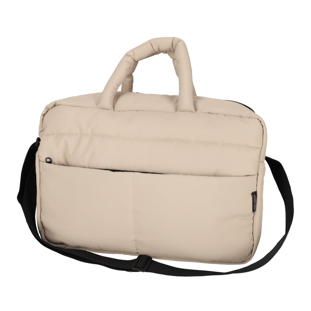 Padded Weekendtas Taupe van NORLÄNDER, productfoto 2