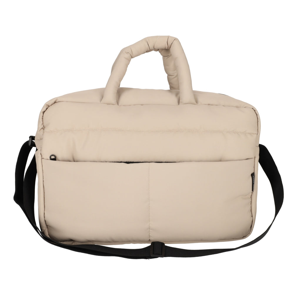 Padded Weekendtas Taupe van NORLÄNDER, productfoto 3