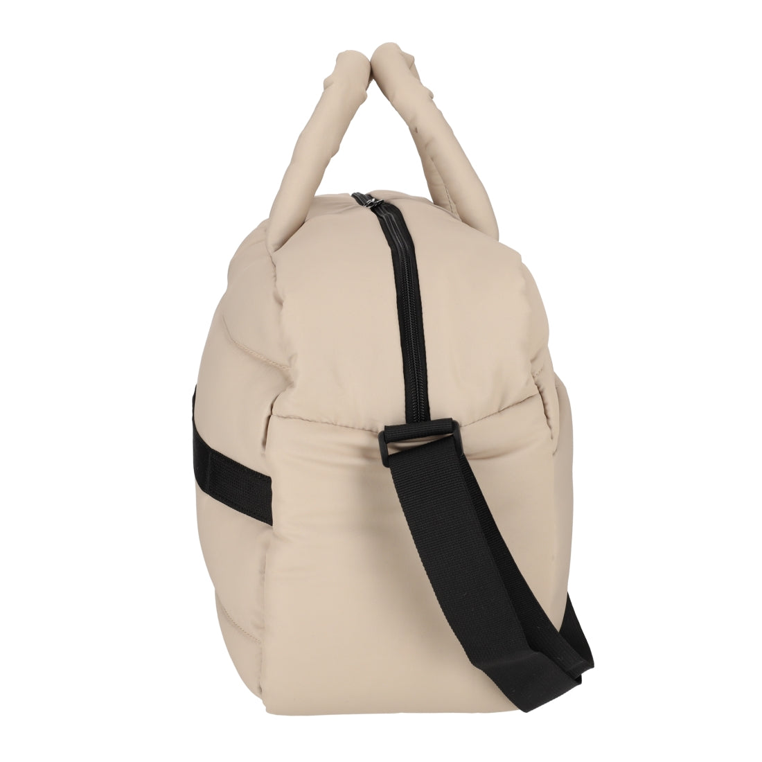 Padded Weekendtas Taupe van NORLÄNDER, productfoto 5